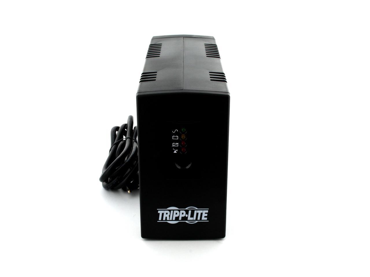 NEW Tripp-Lite POS500 500VA 300W 120V POS Series UPS 6x NEMA 5-15R USB Tower 