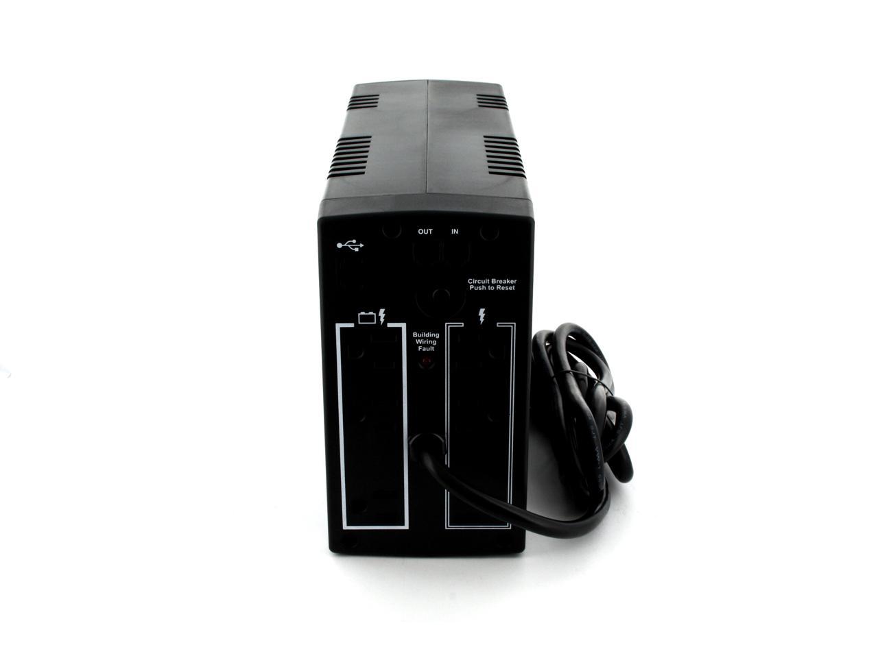 NEW Tripp-Lite POS500 500VA 300W 120V POS Series UPS 6x NEMA 5-15R USB Tower 