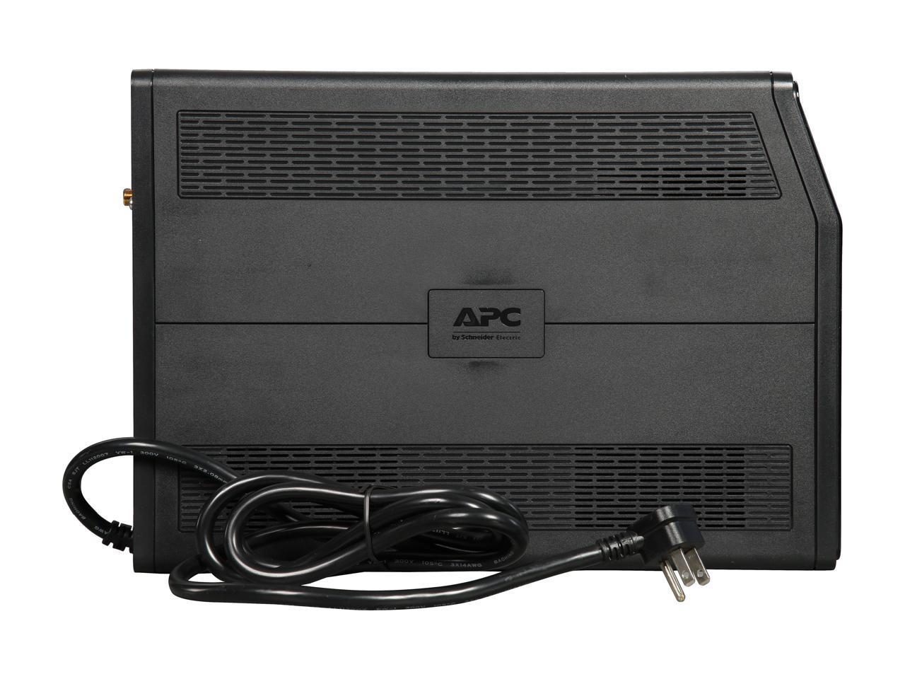 APC BR1500MS 1500 VA Pure SineWave 10 Outlets Pro Battery Backup ...