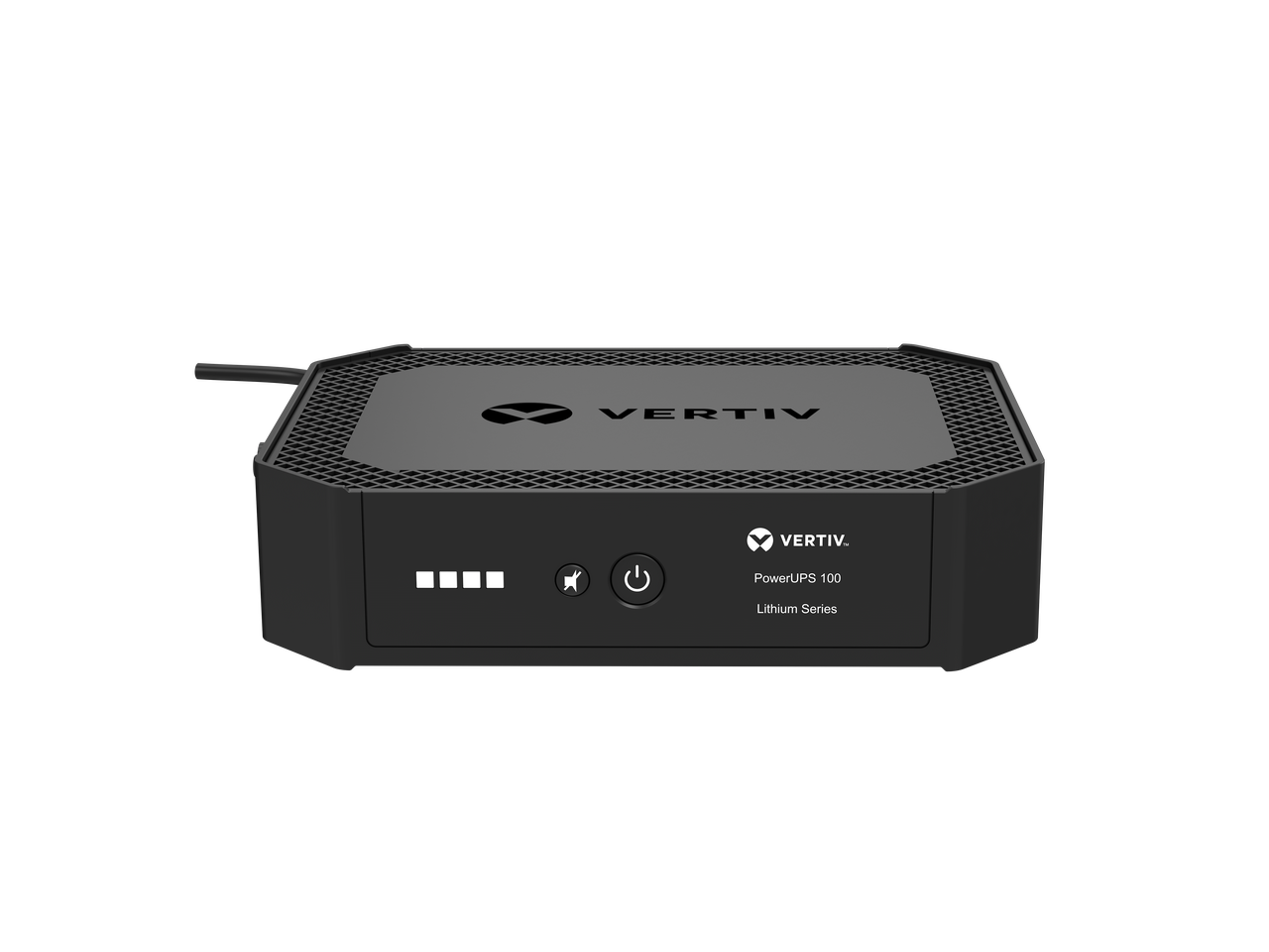 Vertiv Liebert PUL-350LVT PowerUPS 100 Lithium Ion UPS, PUL-350LVT, 350VA/210W 120V Standby Power, 4 Outlets, Battery Backup w/Surge Protection, Energy Star Certified, 5 Year Warranty, Wall Mountable