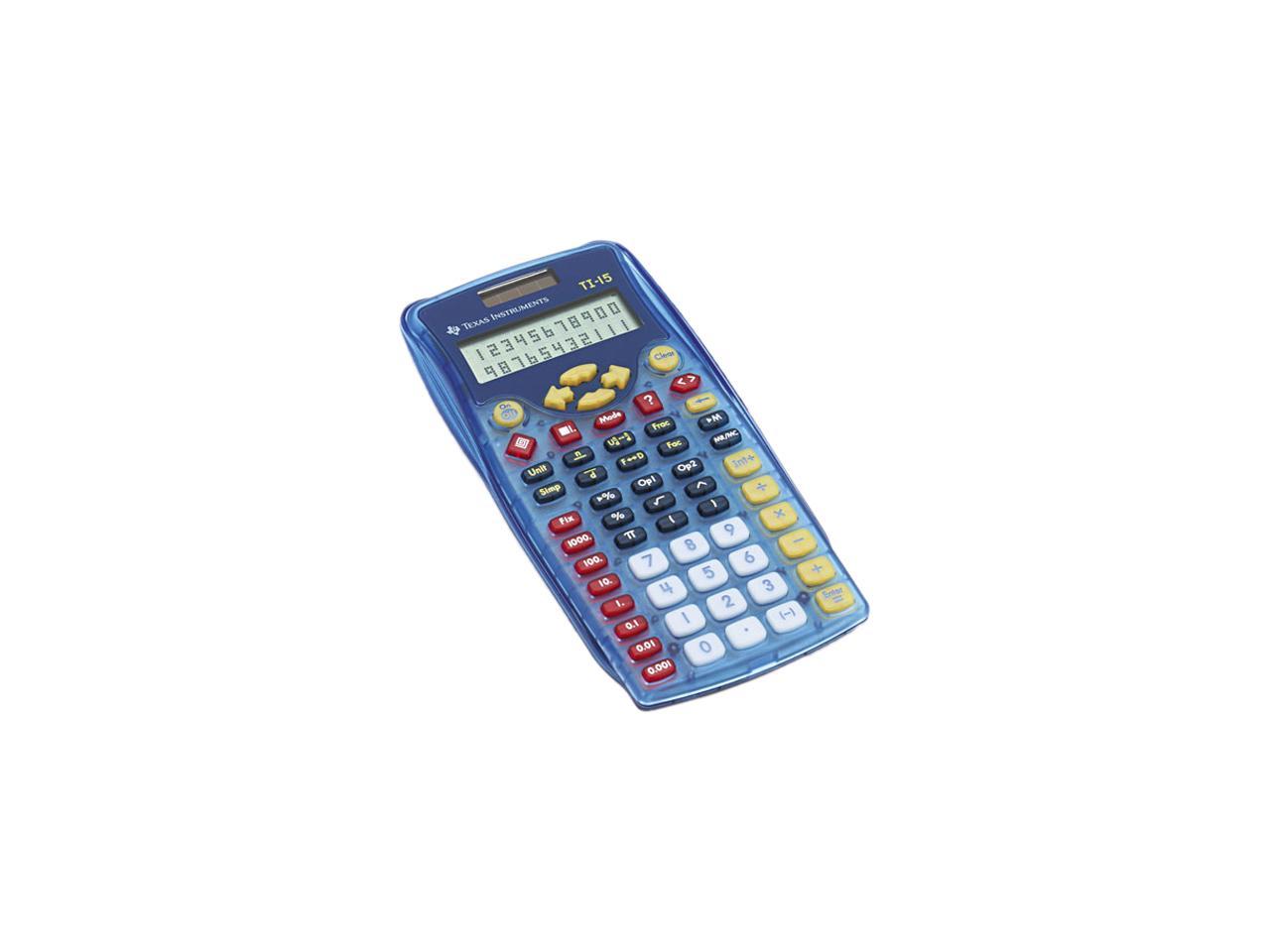 Texas Instruments TI15 TI15 Explorer Calculator, 10Digit Display