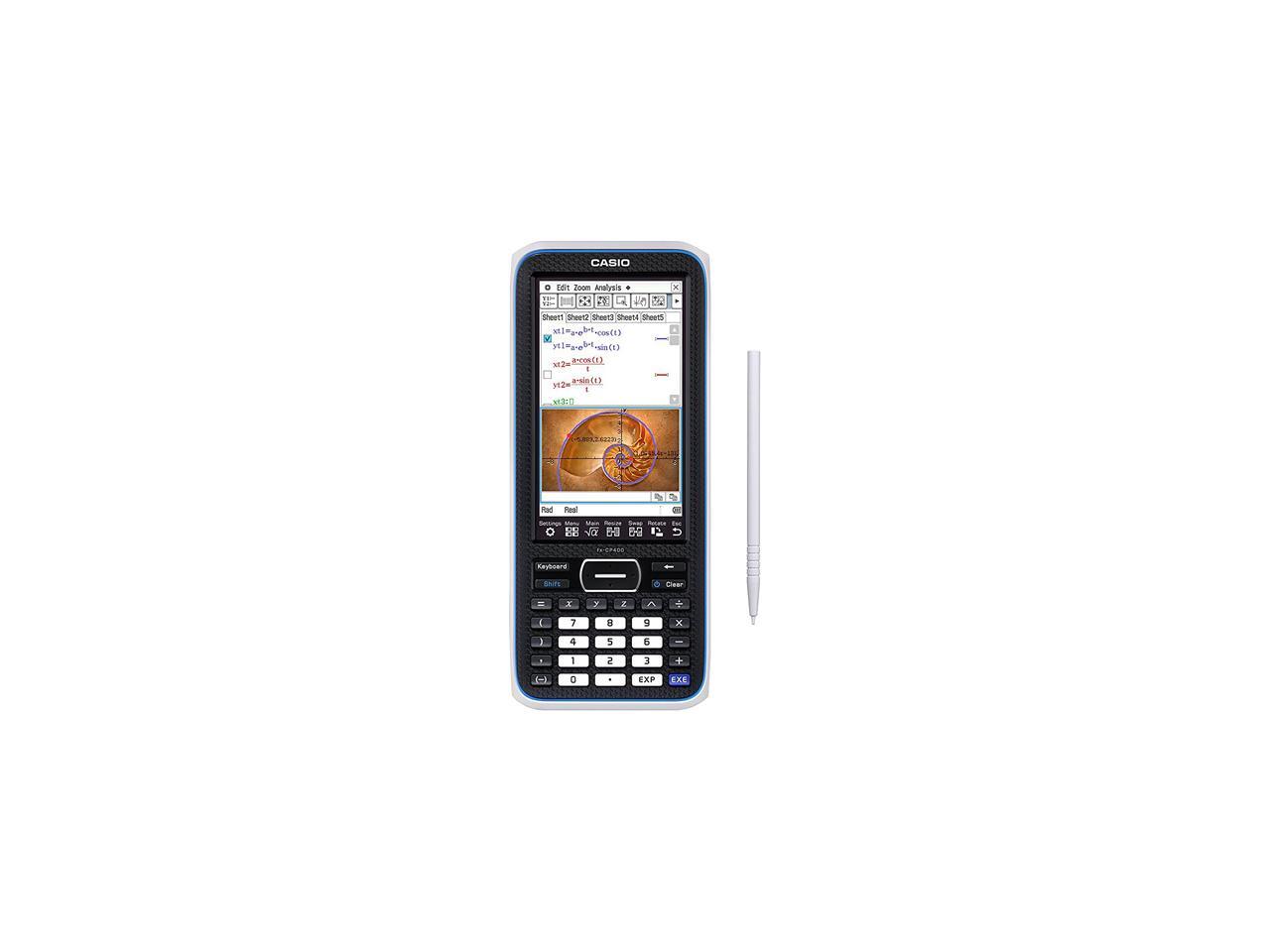 Casio FX-CP400 4.8-inch Display ClassPad II Graphing Calculator ...