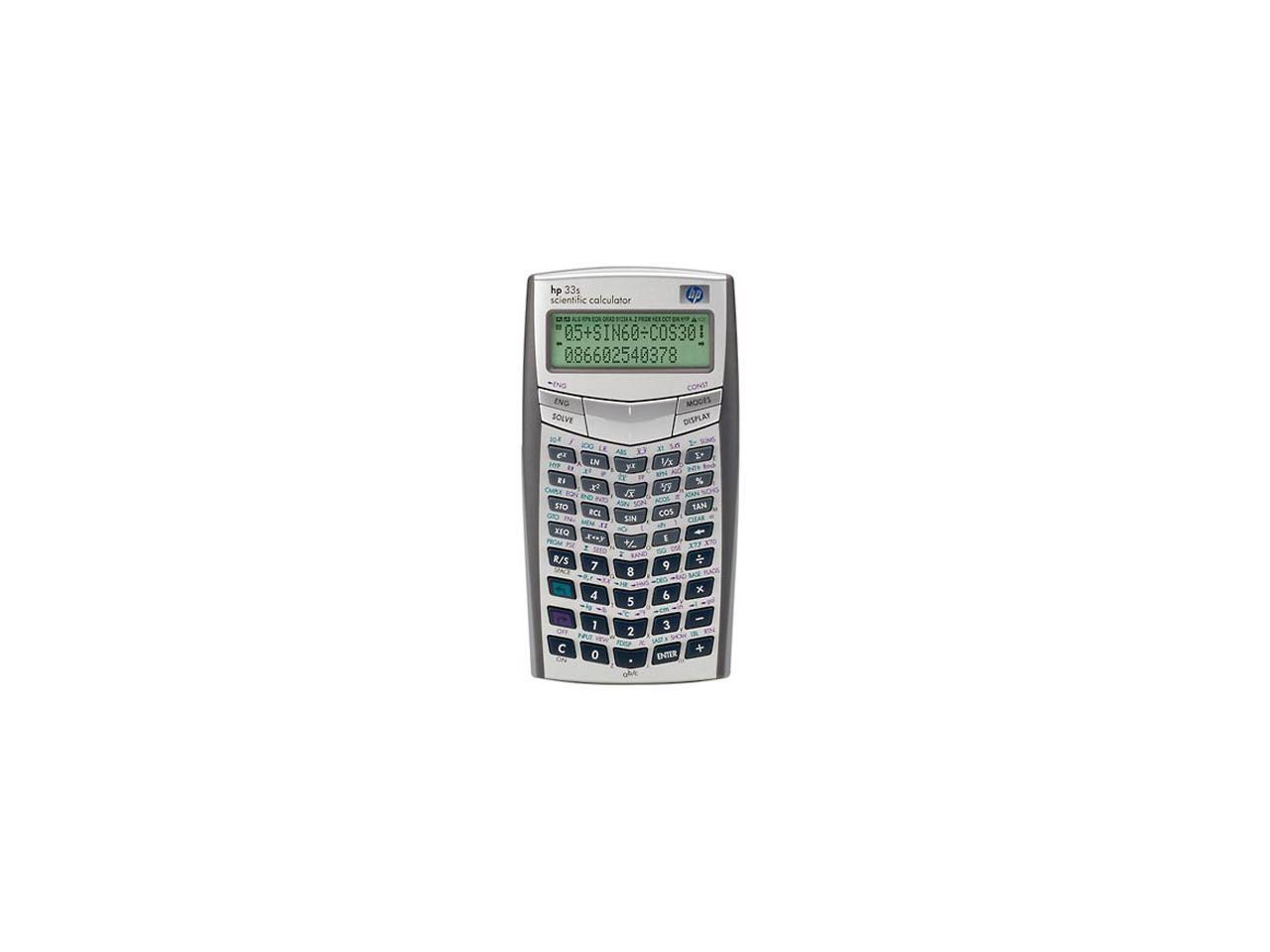 HP 33s (F2216AABA) Scientific Calculator