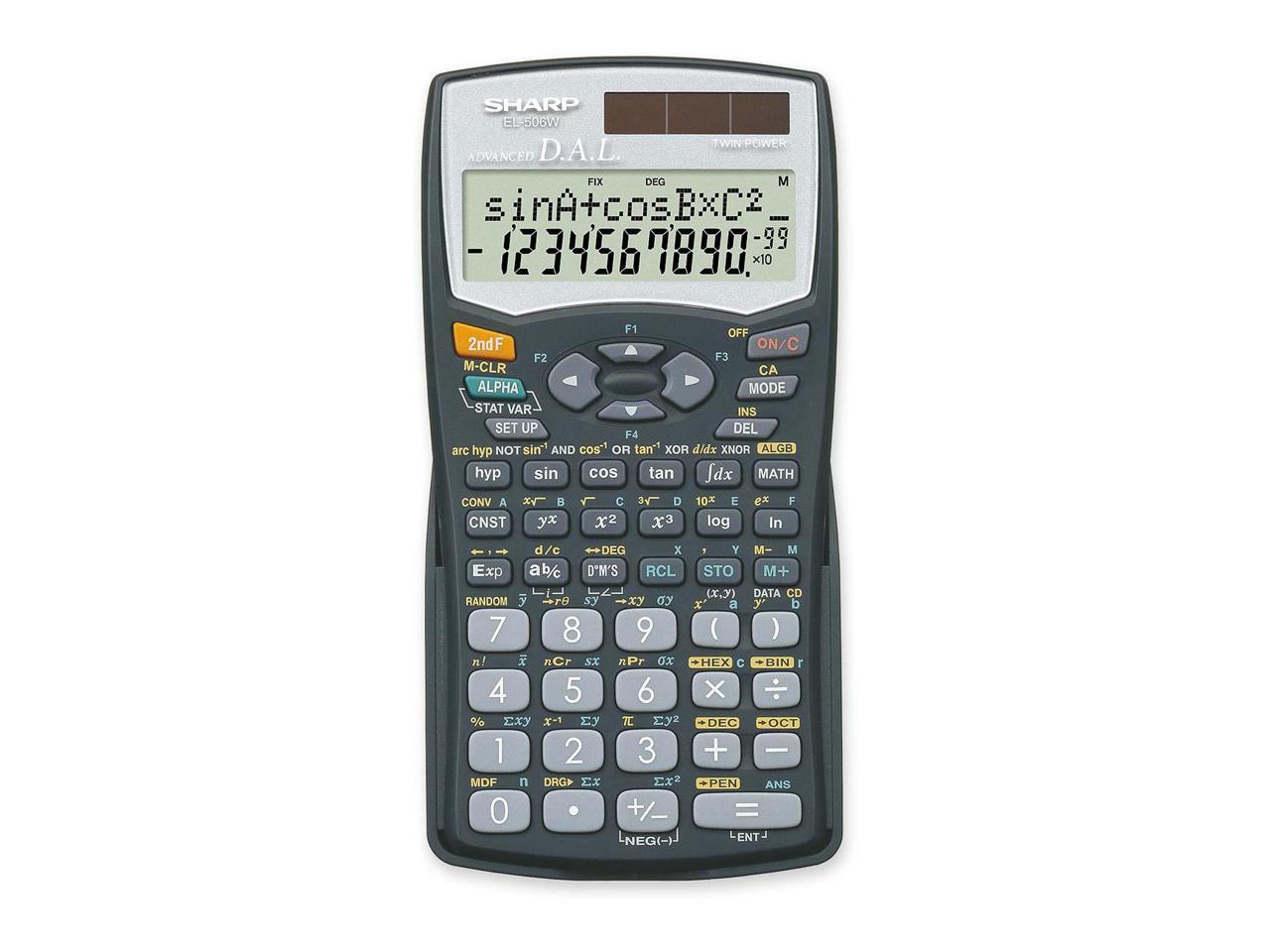 Sharp EL738XTB 10-digit Financial Calculator 