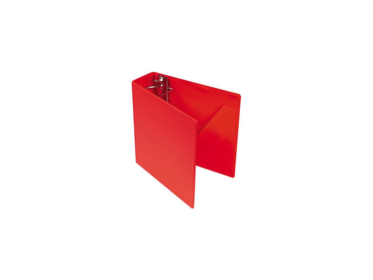 Cardinal 11652 Heavyweight Vinyl SlantD Ring Binder, 3" Capacity, Red