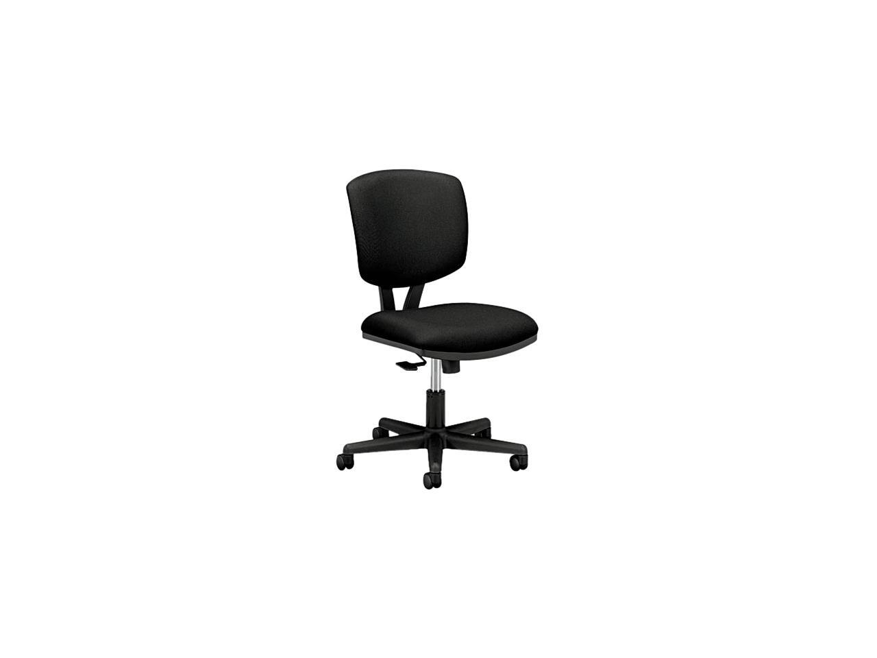 HON 5703GA10T Volt Series Task Chair with SynchroTilt, Polyester, Black Upholstery