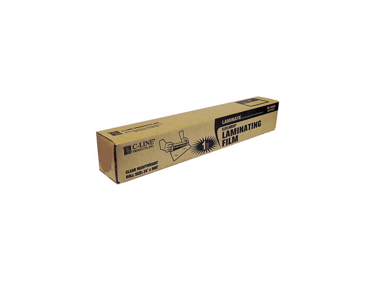 65050 CLine Cleer Adheer Laminating Film, 2 mil, 24" x 50 ft. Roll