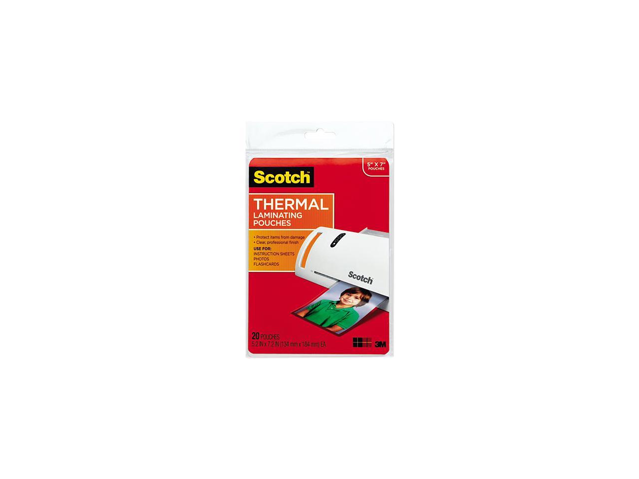 Scotch Tp5903 20 Thermal Laminating Pouches 20pack 