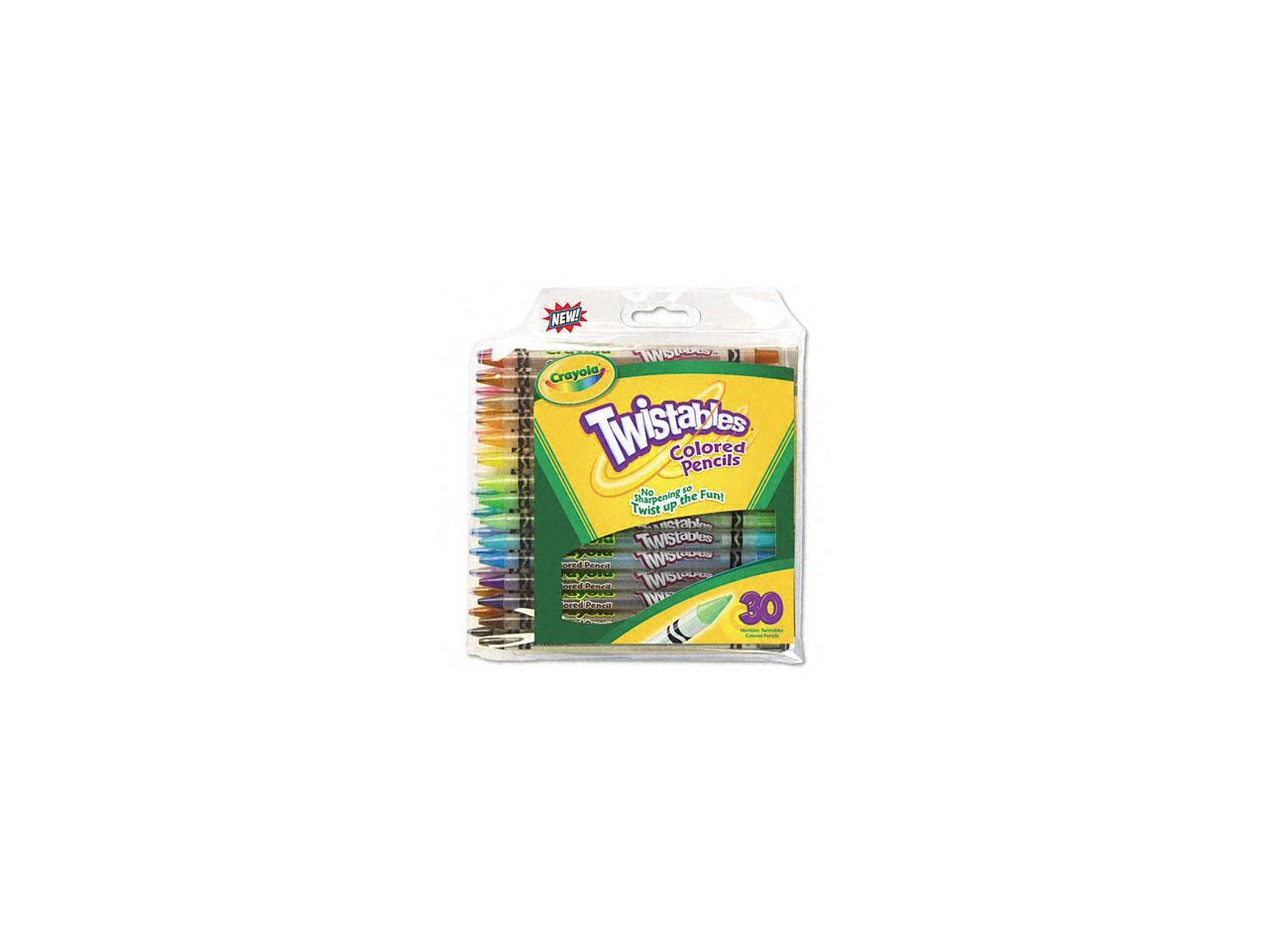 Crayola 687409 Twistables Colored Pencils, Nontoxic, 30 Assorted