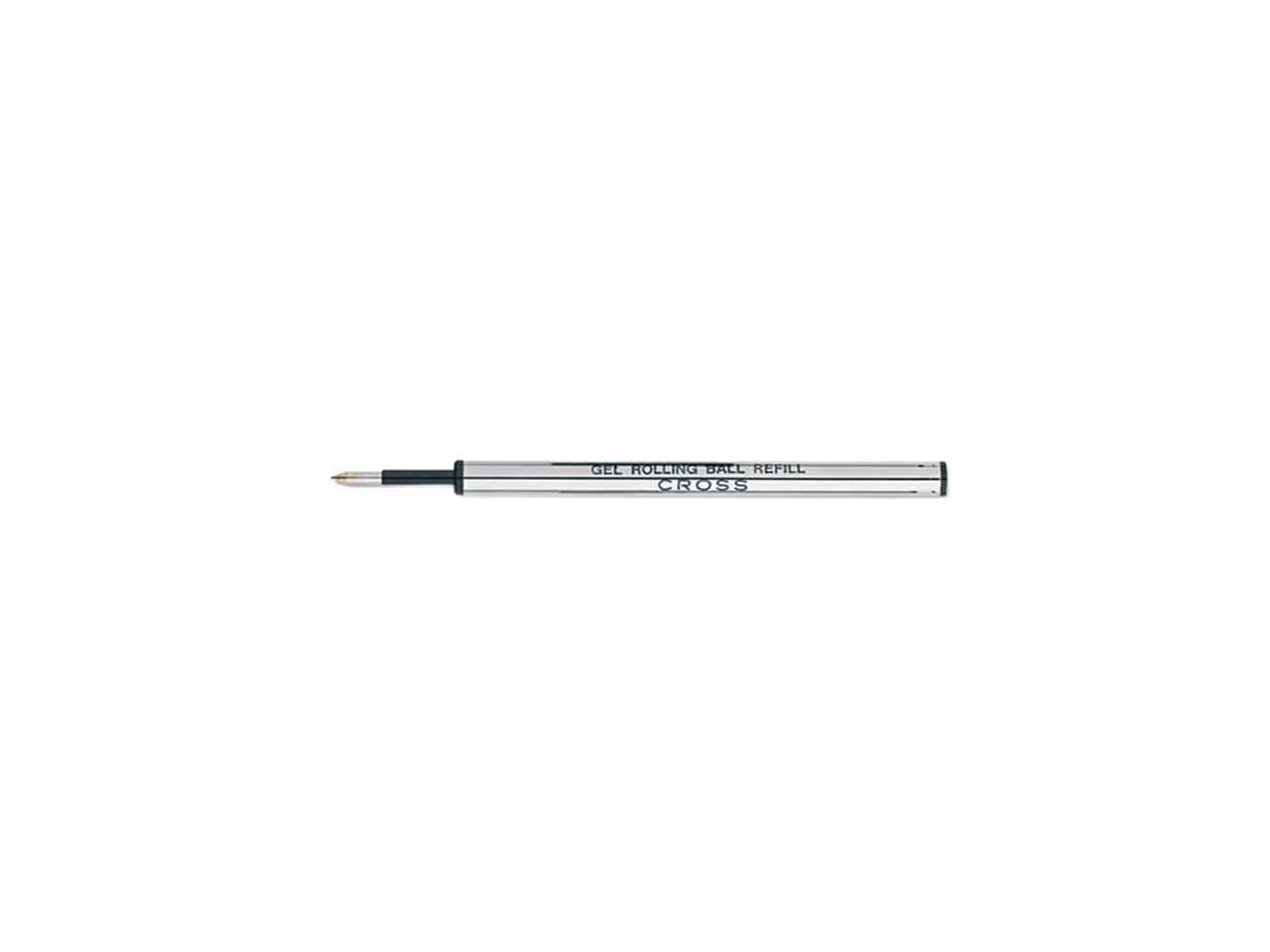 Cross 8523 Refills for Selectip Gel Roller Ball Pen, Medium, Black Ink