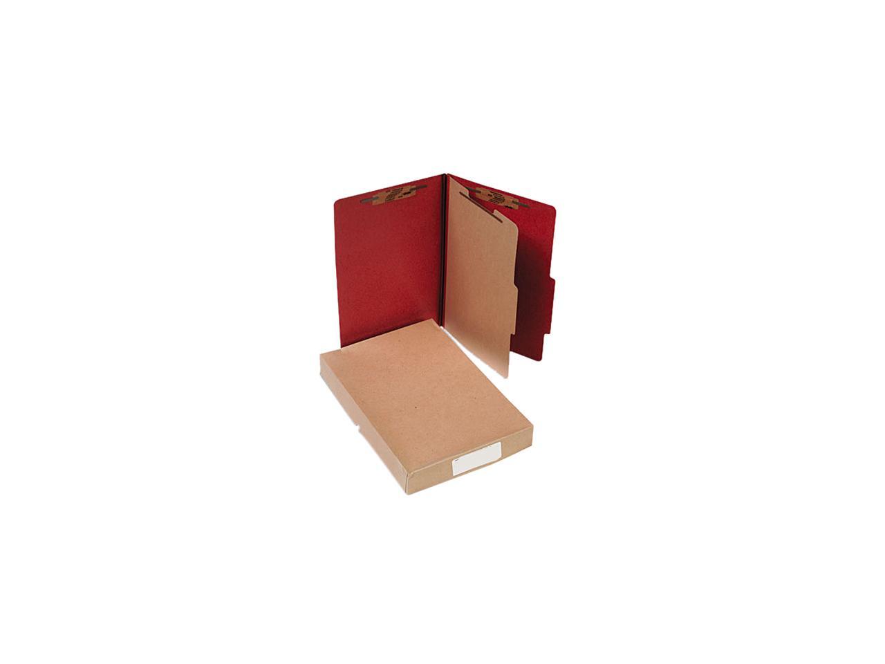 Acco 16034 Pressboard 25Pt. Classification Folder, Legal, FourSection