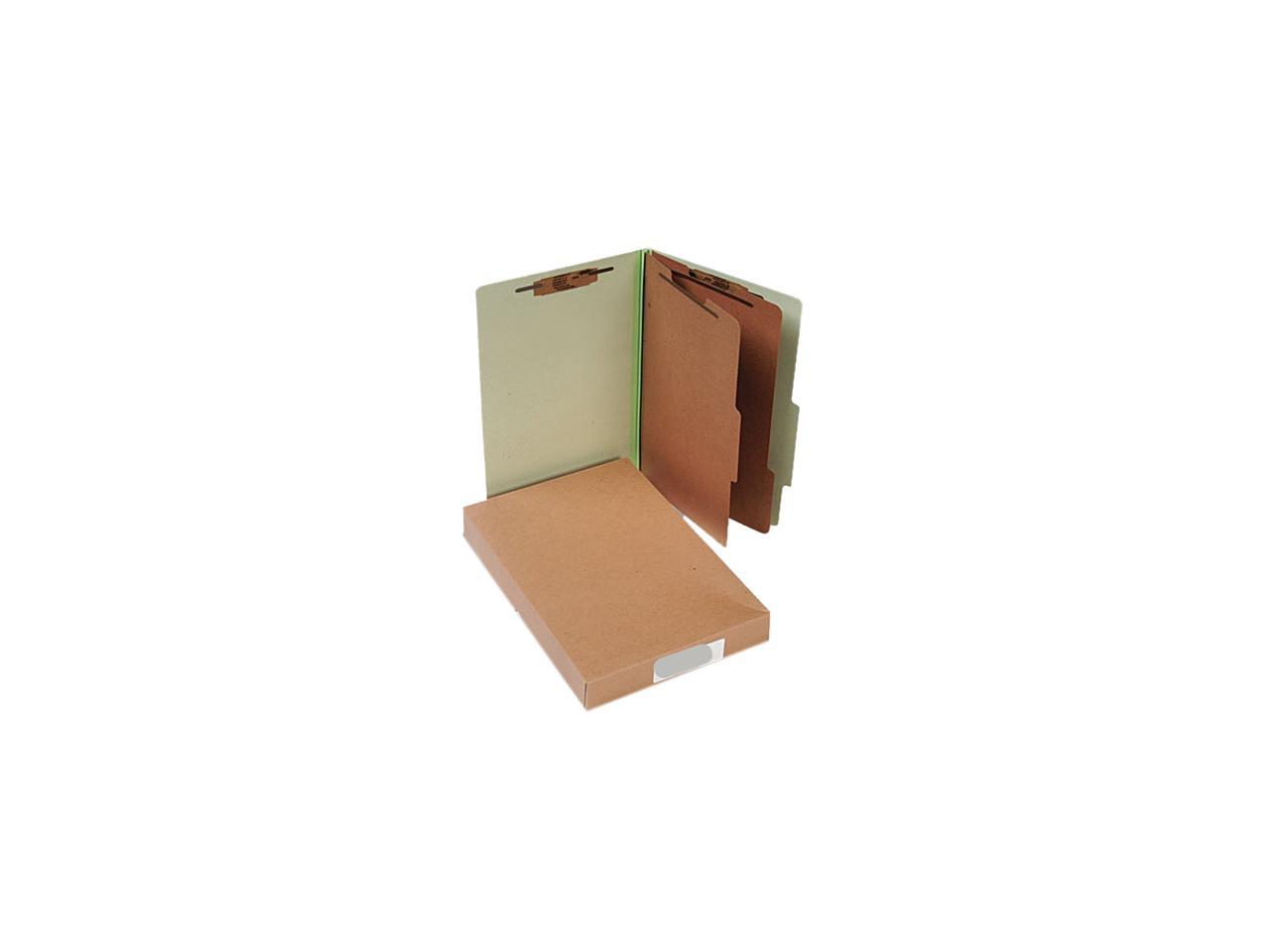 Acco 16046 Pressboard 25-Pt. Classification Folders, Legal, Six-Section ...