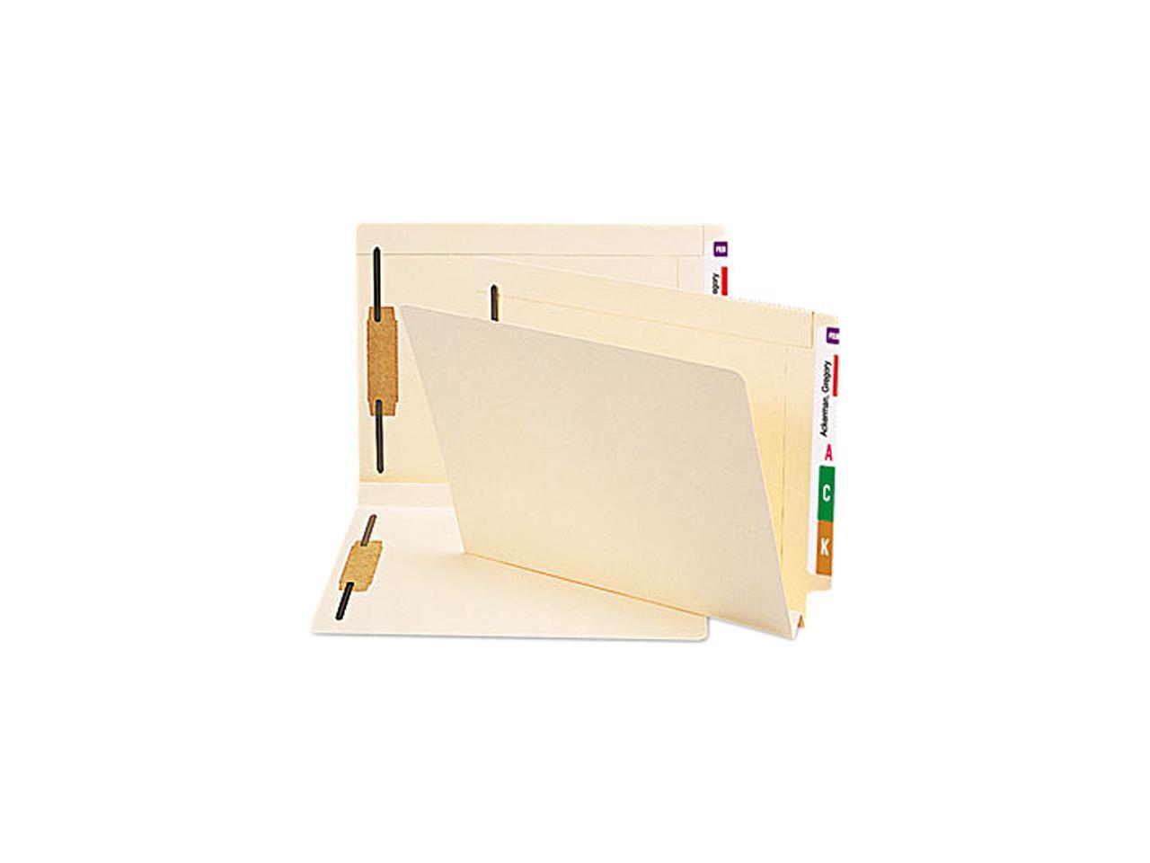 Smead 34276 Heavy W-fold Expansion Folders, Two Fasteners, End Tab ...