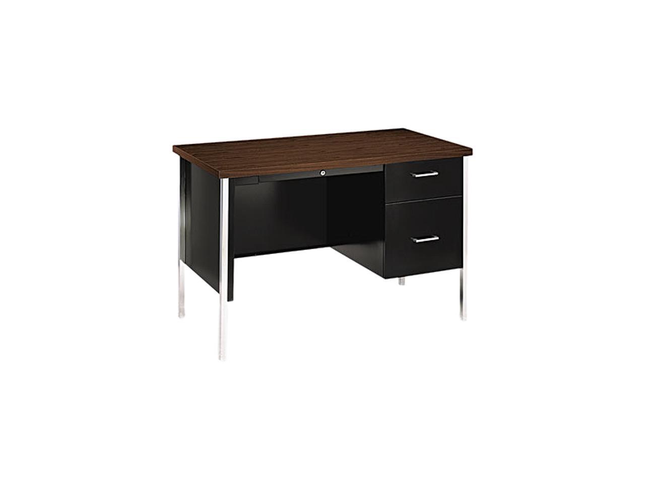 HON 34000 Series Right Pedestal Desk, 451/4w x 24d x 291/2h