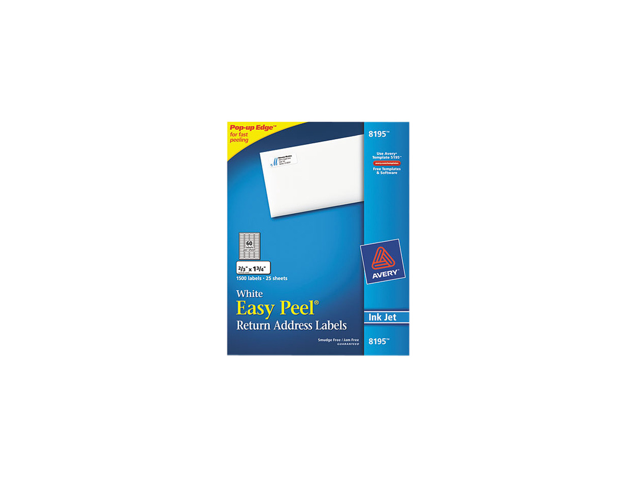 Avery Easy Peel Return Address Label AVE15695 WLM