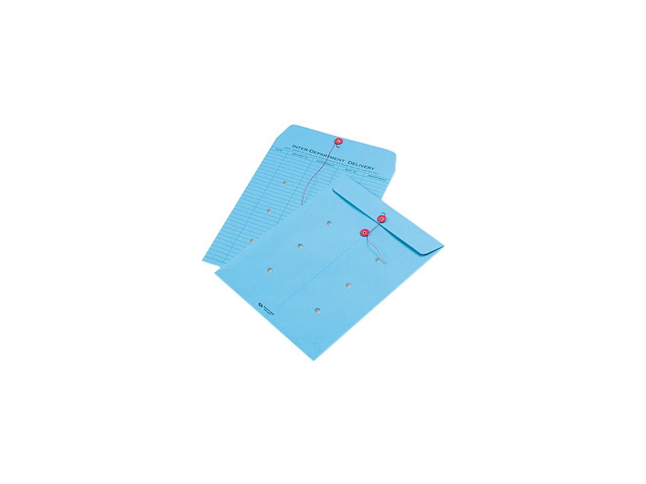 Quality Park 63577 Colored Paper String & Button Interoffice Envelope