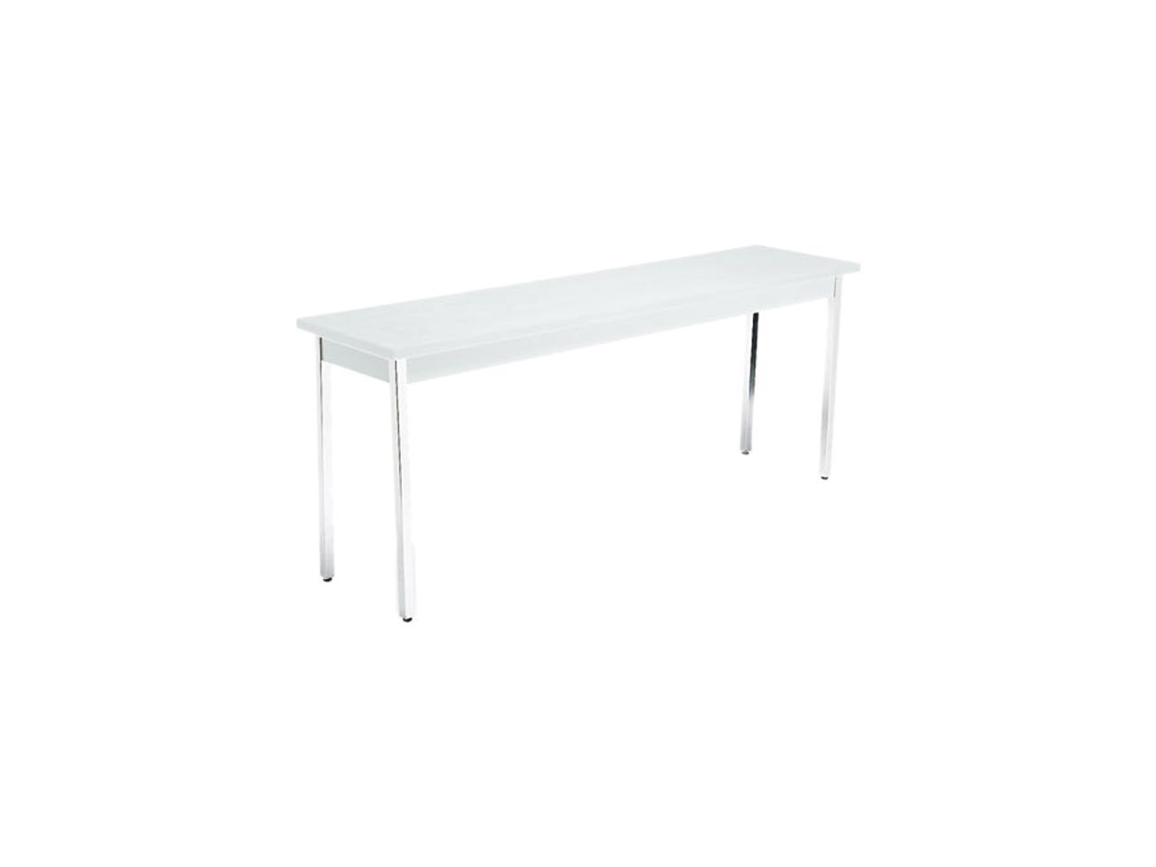 HON UTM1872QQCHR Utility Table, Rectangular, 72w x 18d x 29h, Light ...