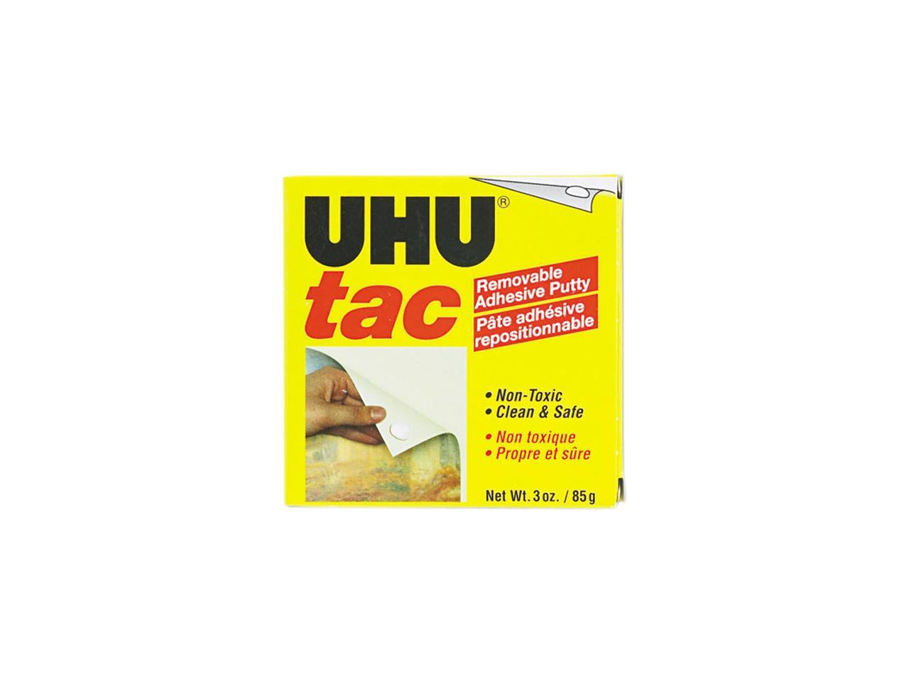 Tac Adhesive Putty, Removable/Reusable, Nontoxic, 3 oz/Pack