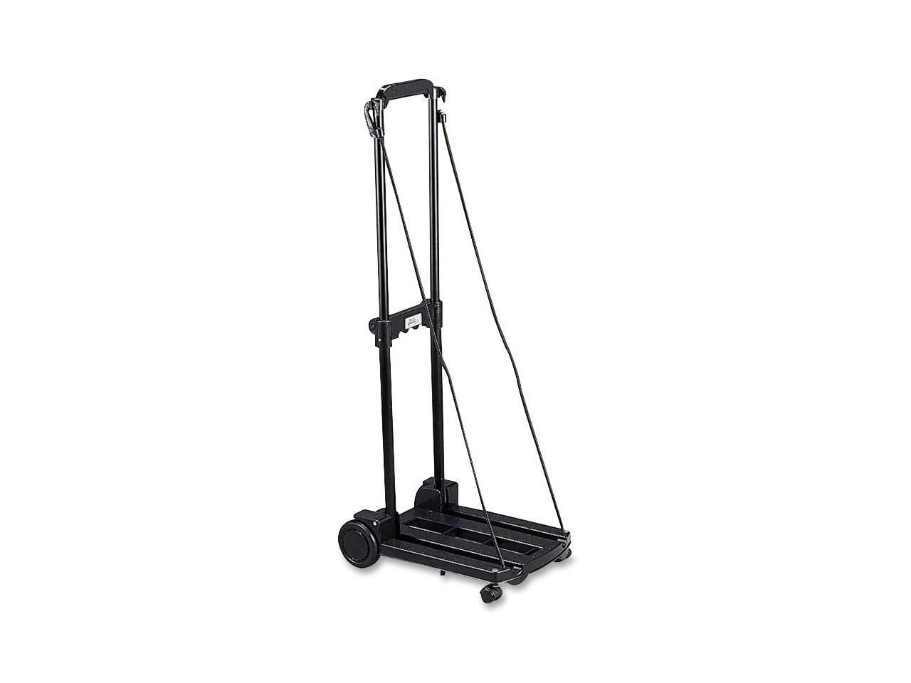 STEBCO 390006BLK ThreeWay Luggage/Dolly Cart, 150lb Cap, 183/4 x 10