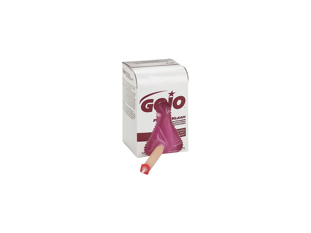 Gojo 9128 Pink and Klean Skin Cleanser 800 mL Refill Single 