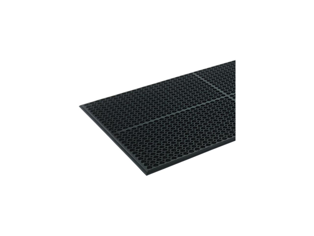Crown SafewalkLight HeavyDuty AntiFatigue Mat, Rubber, 36 x 60