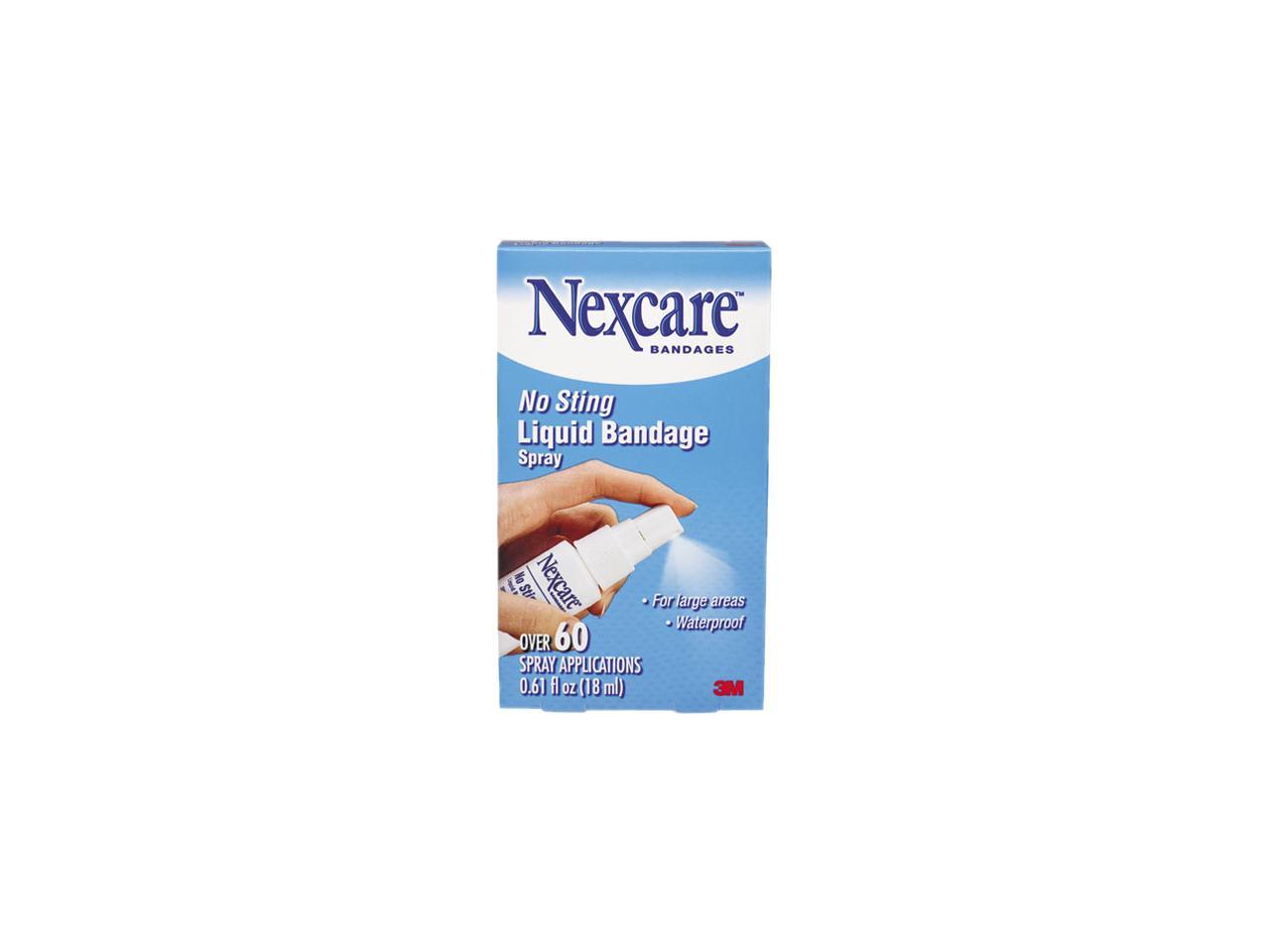 3M Nexcare 11803 Nexcare No Sting Liquid Bandages Spray, .61 oz