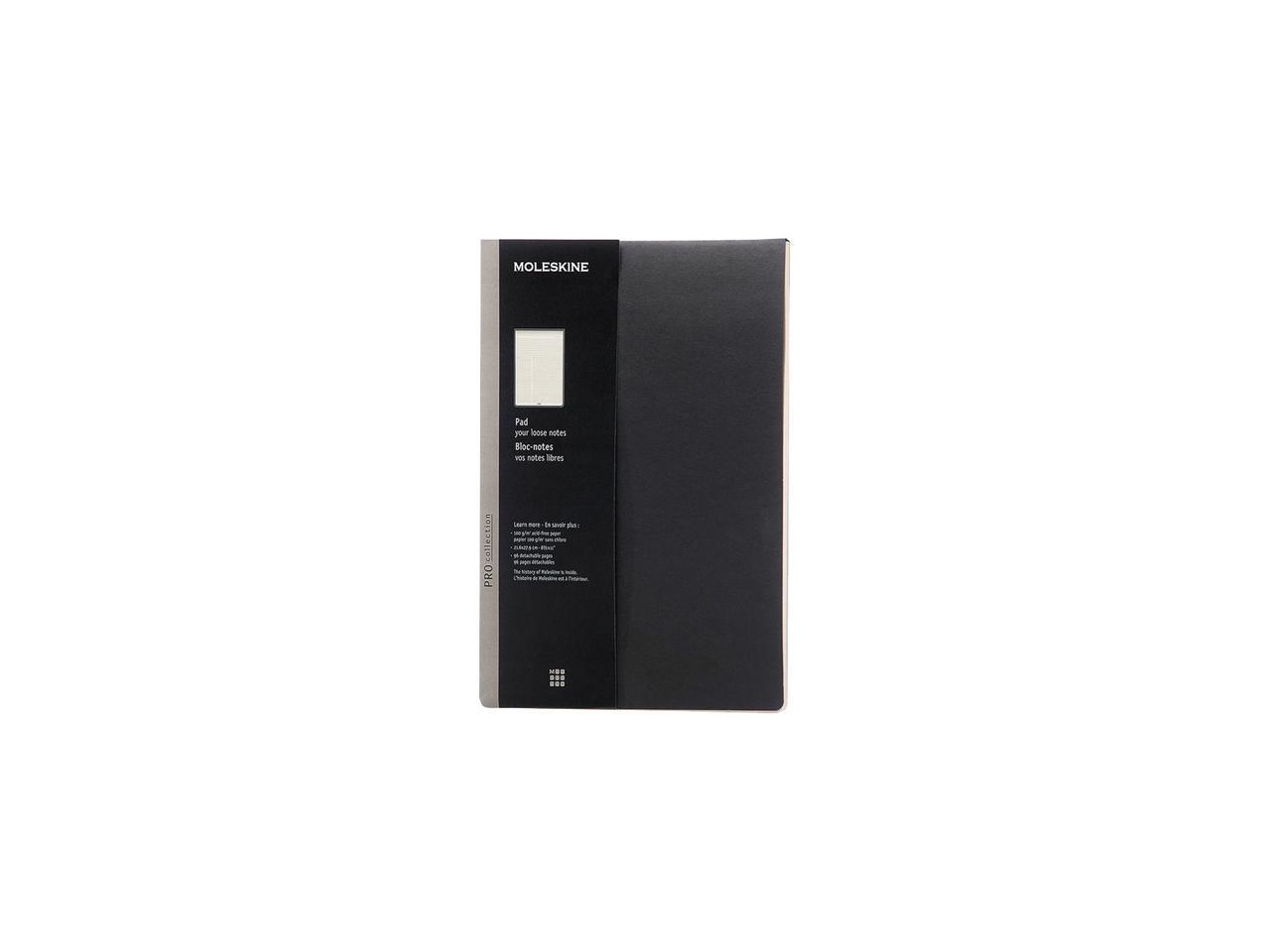 MOLESKINE PROPADLBK Professional Pad, Medium/College Rule, 8.5" x 11