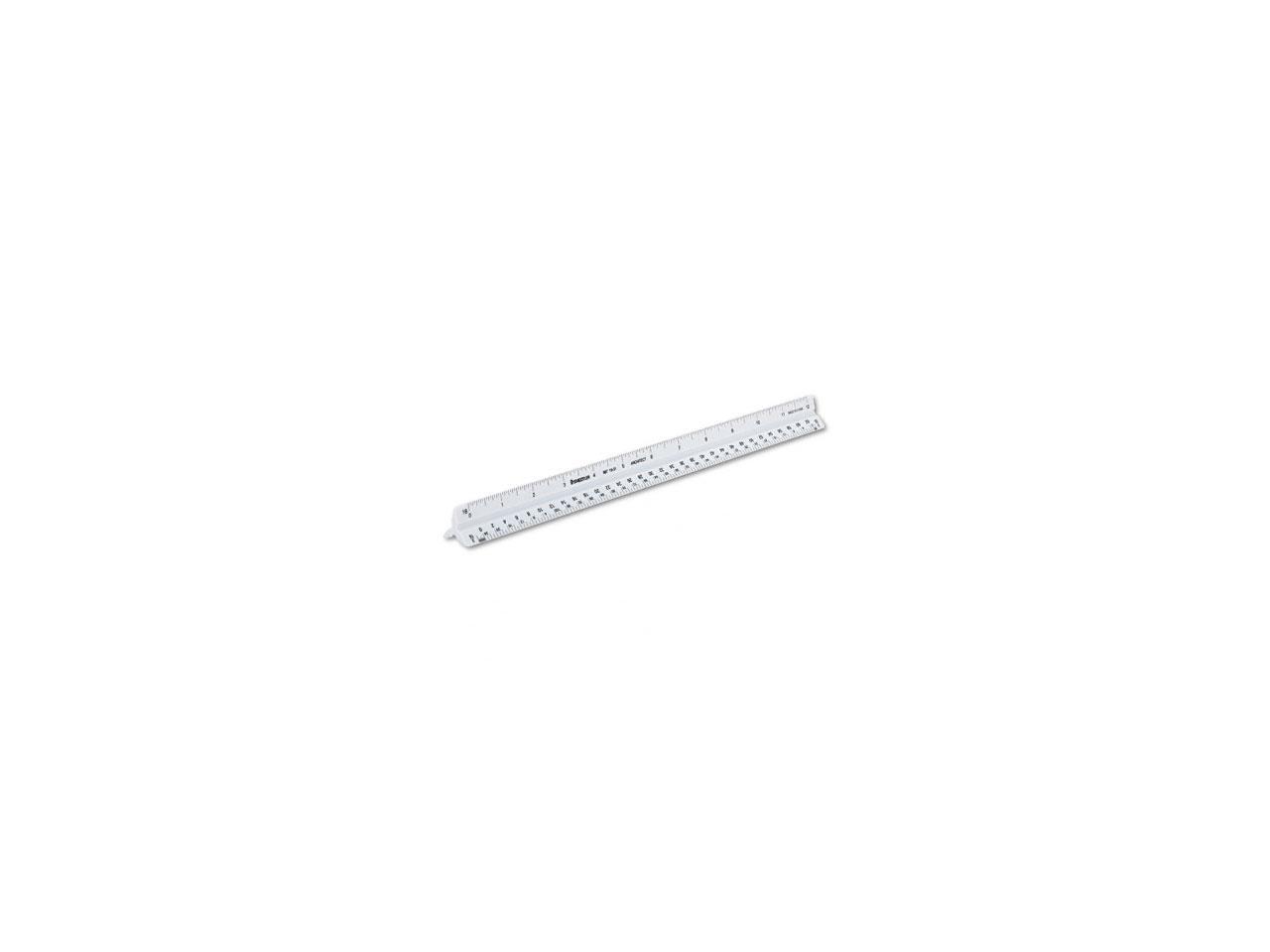 Staedtler 98719-31 Triangular Scale Plastic Architects Ruler, 12 ...