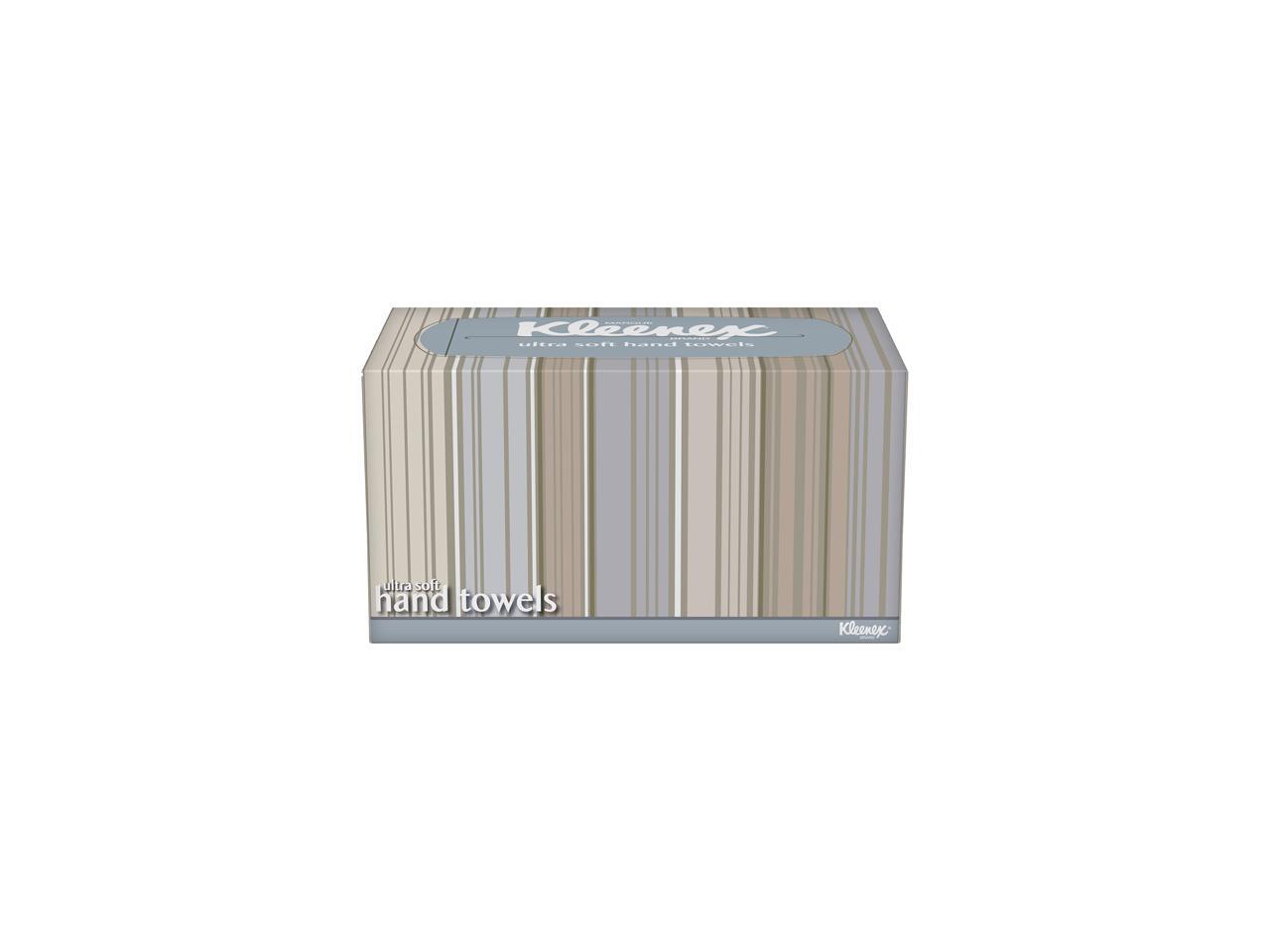 Kleenex Hand Towels (11268), Ultra Soft and Absorbent, PopUp Box, 18