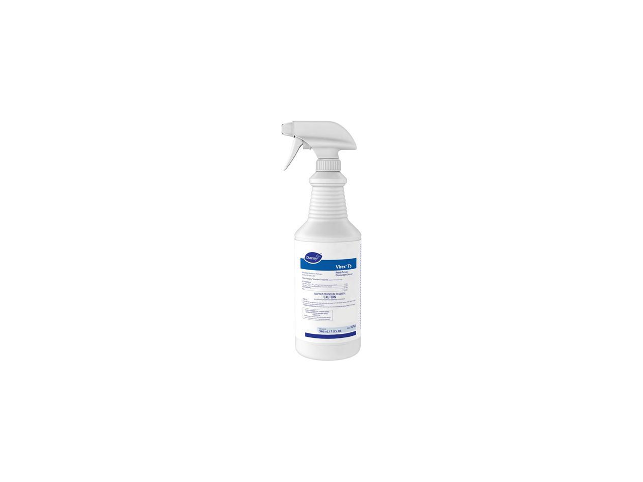 Diversey 04743 Virex Tb Ready To Use Disinfectant Cleaner 12 X 32 Oz946 Ml Spray Bottles 9100