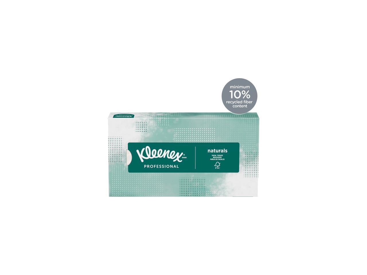 Kleenex Professional Naturals Facial Tissue for Business (21601), Flat