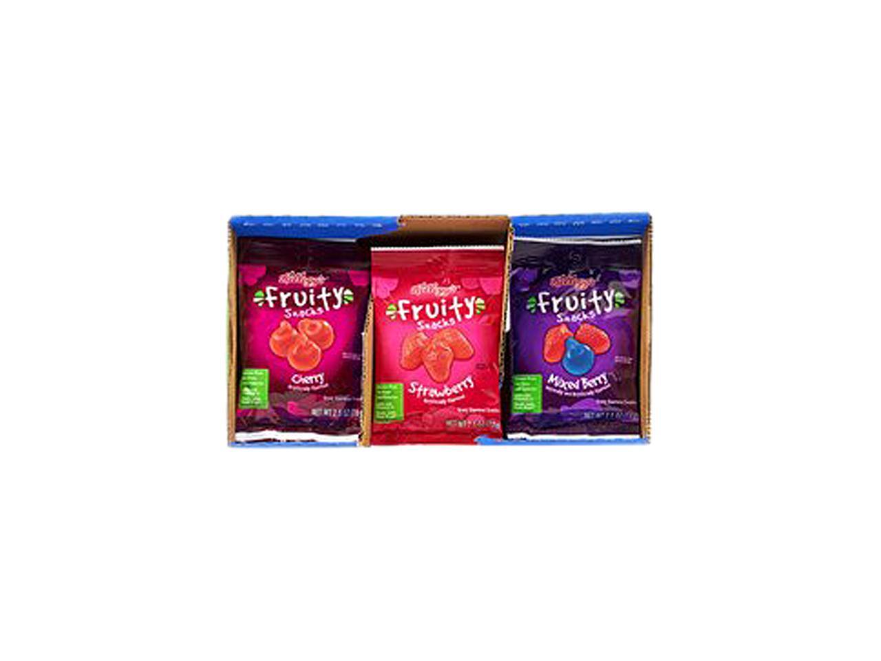 Kellogg's 3800010747 Fruity Snacks Variety Pack, Pack of 36