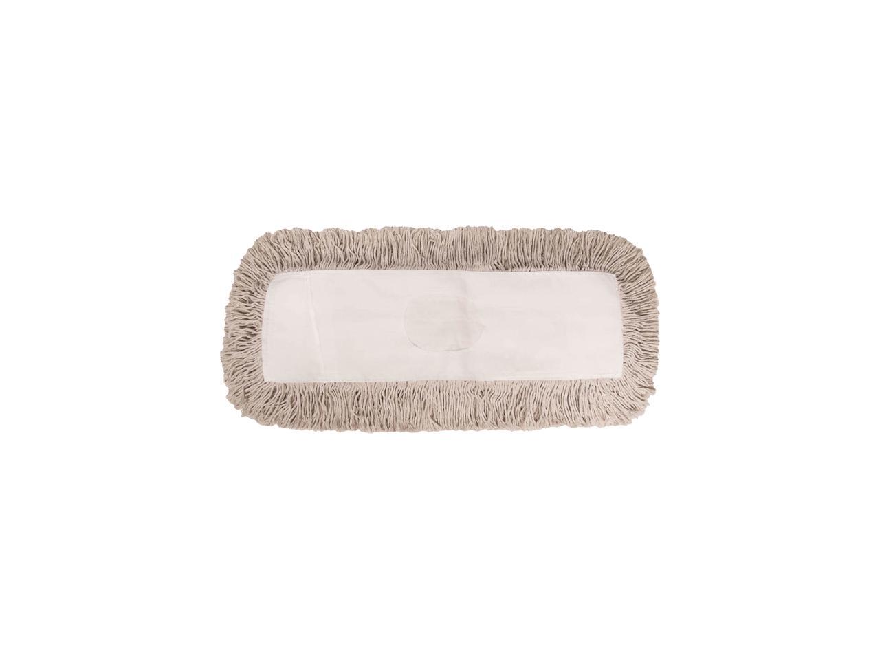 Boardwalk BWK1348 Industrial Dust Mop Head, Hygrade Cotton, 48" x 5