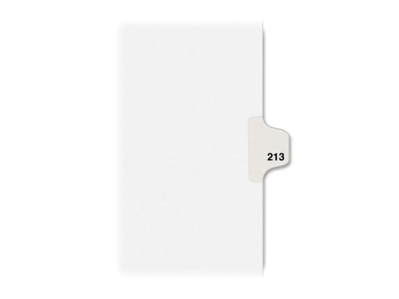 Avery 82429 Individual Side Tab Legal Exhibit Dividers