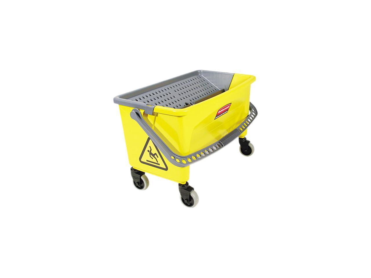 Rubbermaid Commercial Q90088 HYGEN Press Wring Bucket for Microfiber
