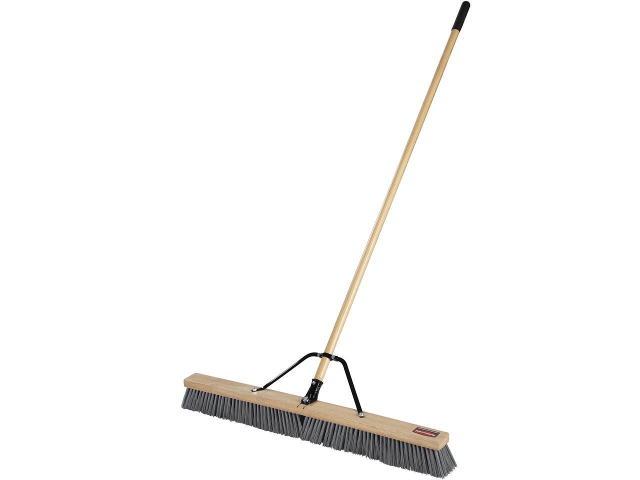 Rubbermaid Commercial 2040044CT Poly Bristle Medium Push Broom 3