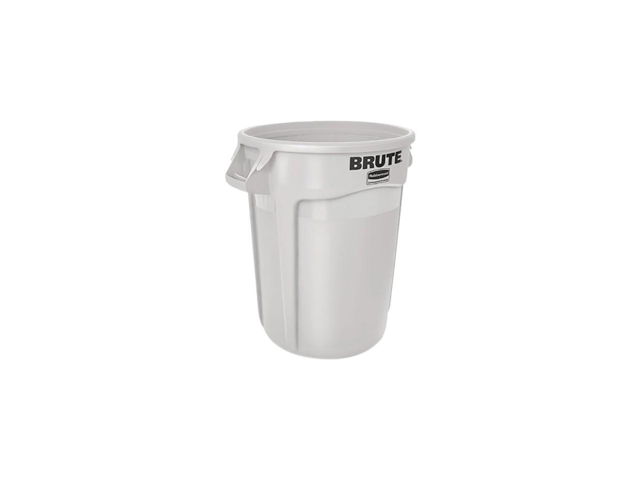 Rubbermaid Commercial 2632WHICT Brute Vented Container 32 gal Capacity Round White