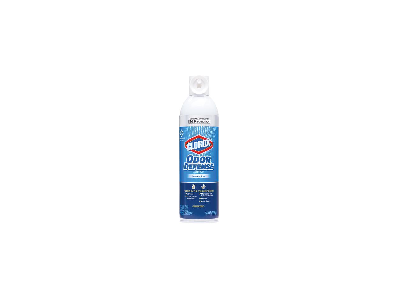 Clorox 31711CT Odor Defense Clean Scent Air Aerosol Spray - Newegg.com