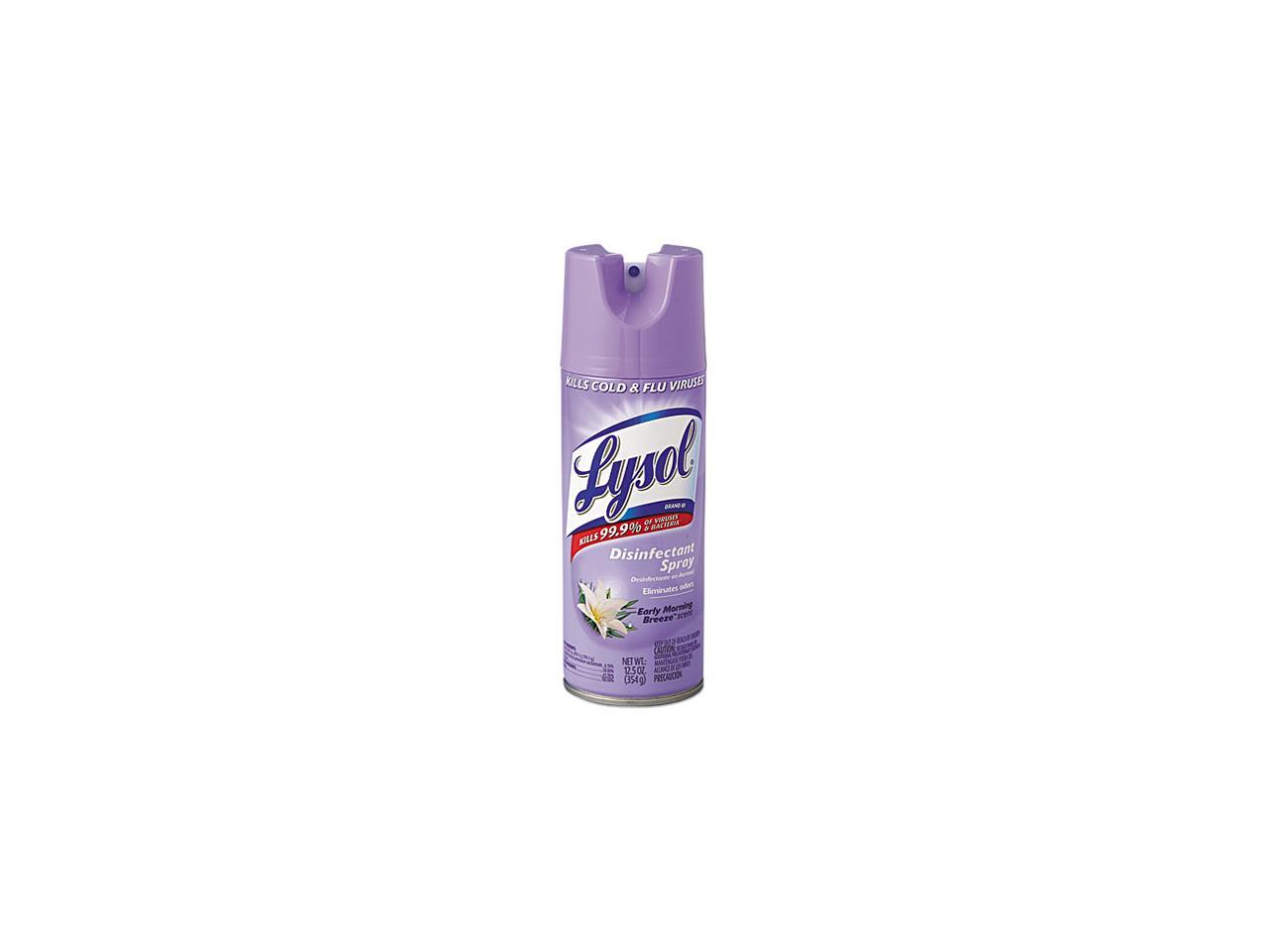 Reckitt Benckiser Rec 80833 Lysol Brand Disinfectant Spray Early Morning Breeze Scent Liquid 8084