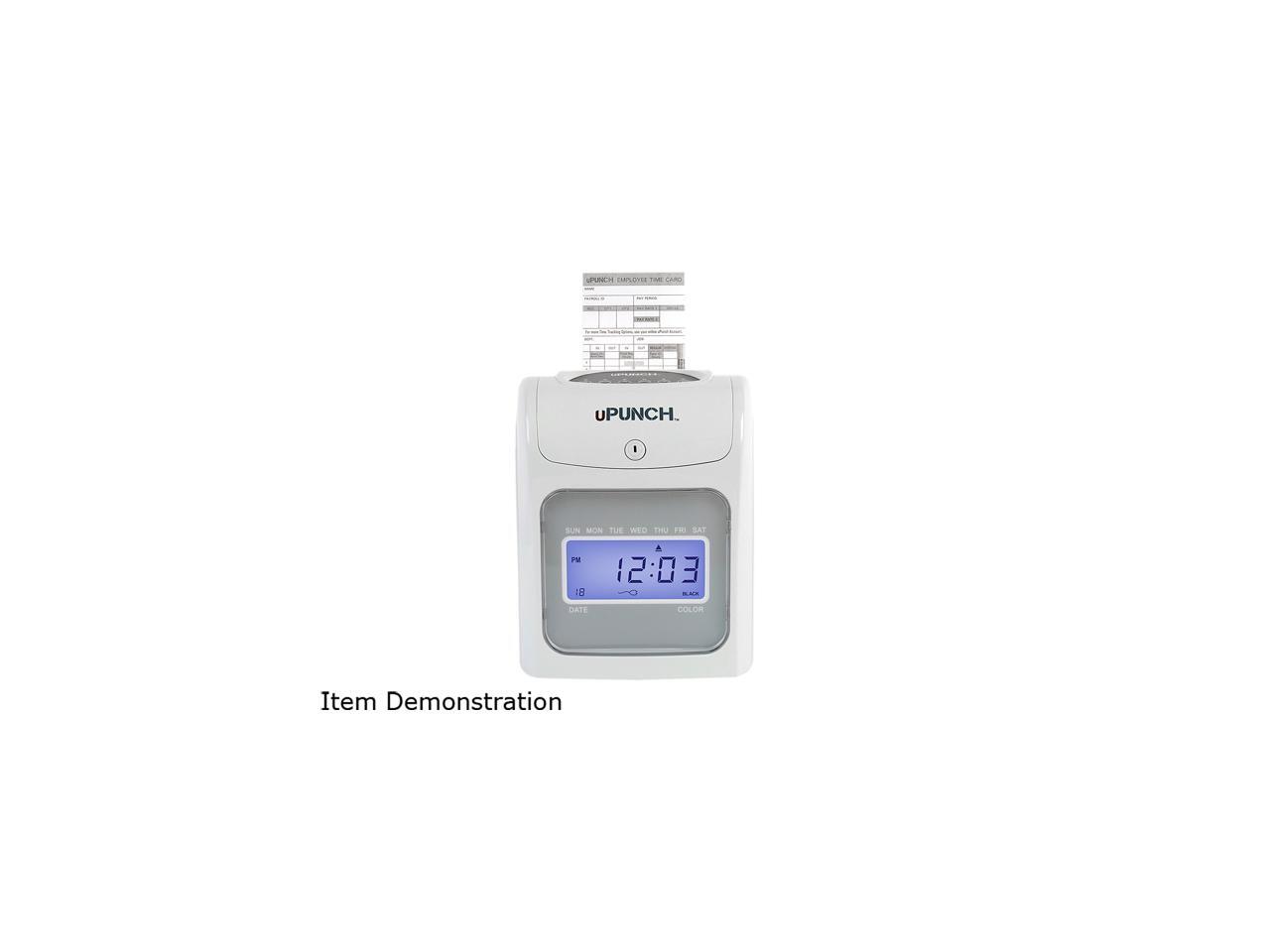 uPunch HN4000 Electronic Calculating Punch Card Time Clock