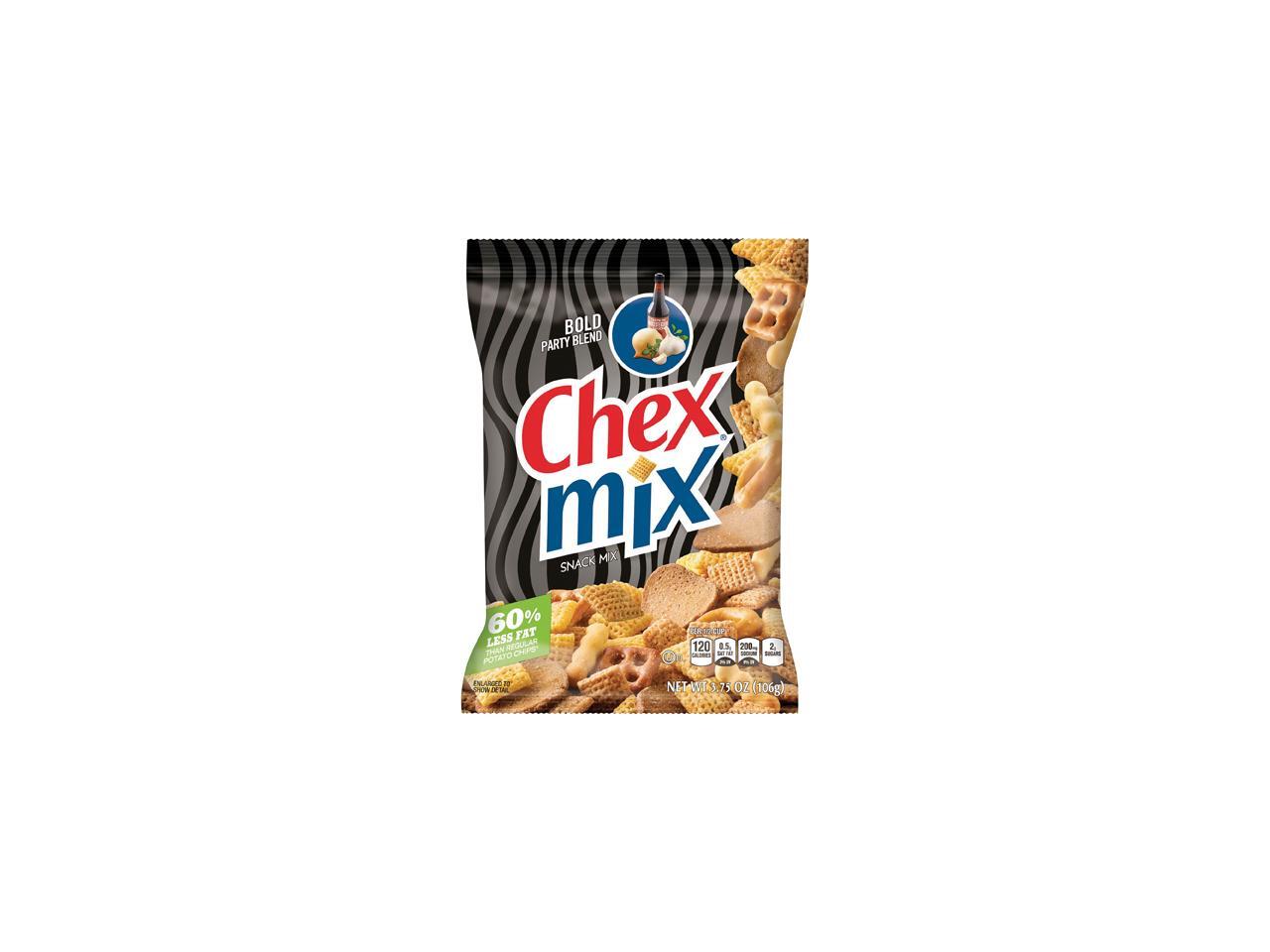 Chex Mix SN14859 Bold Party Blend Snack Mix 3.75 oz. 8 / Carton