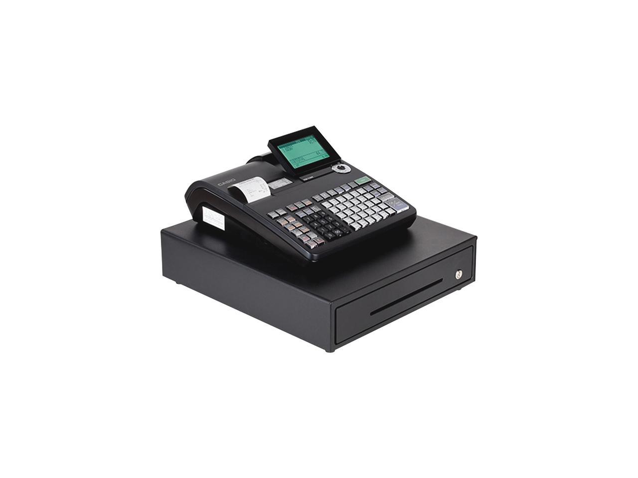 Casio PCR-T2300 Electronic Cash Register With LCD Display - Black