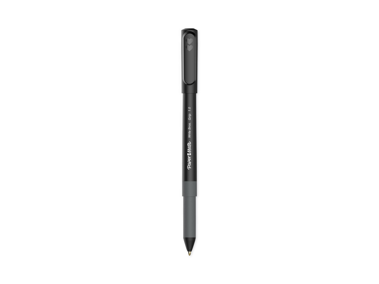 Paper Mate Write Bros. Grip Ballpoint Pen, Stick, Medium 1 mm, Black ...