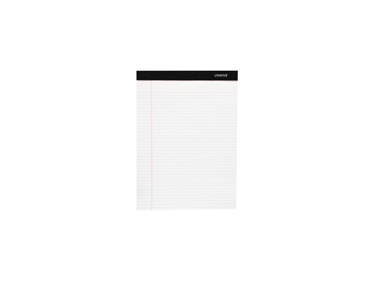 Universal UNV30630 Premium Ruled Writing Pads, Wide/Legal Rule, 8.5" x