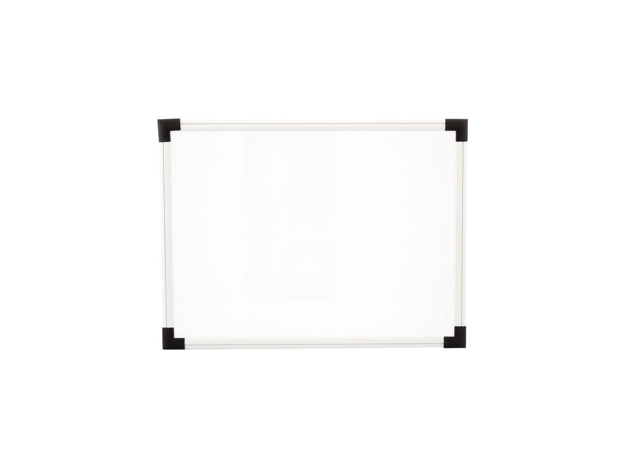 Universal UNV43722 Dry Erase Board Melamine 24 X 18 White Black 