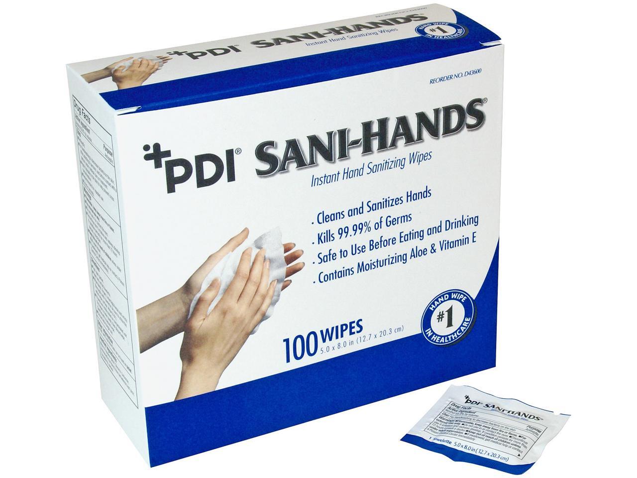Sani Professional PSDP077600CT NicePak SaniHands Individual Hand