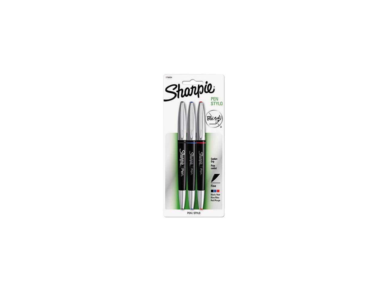 Sharpie 1758054 Grip Porous Point Stick Permanent Water Resistant Pen
