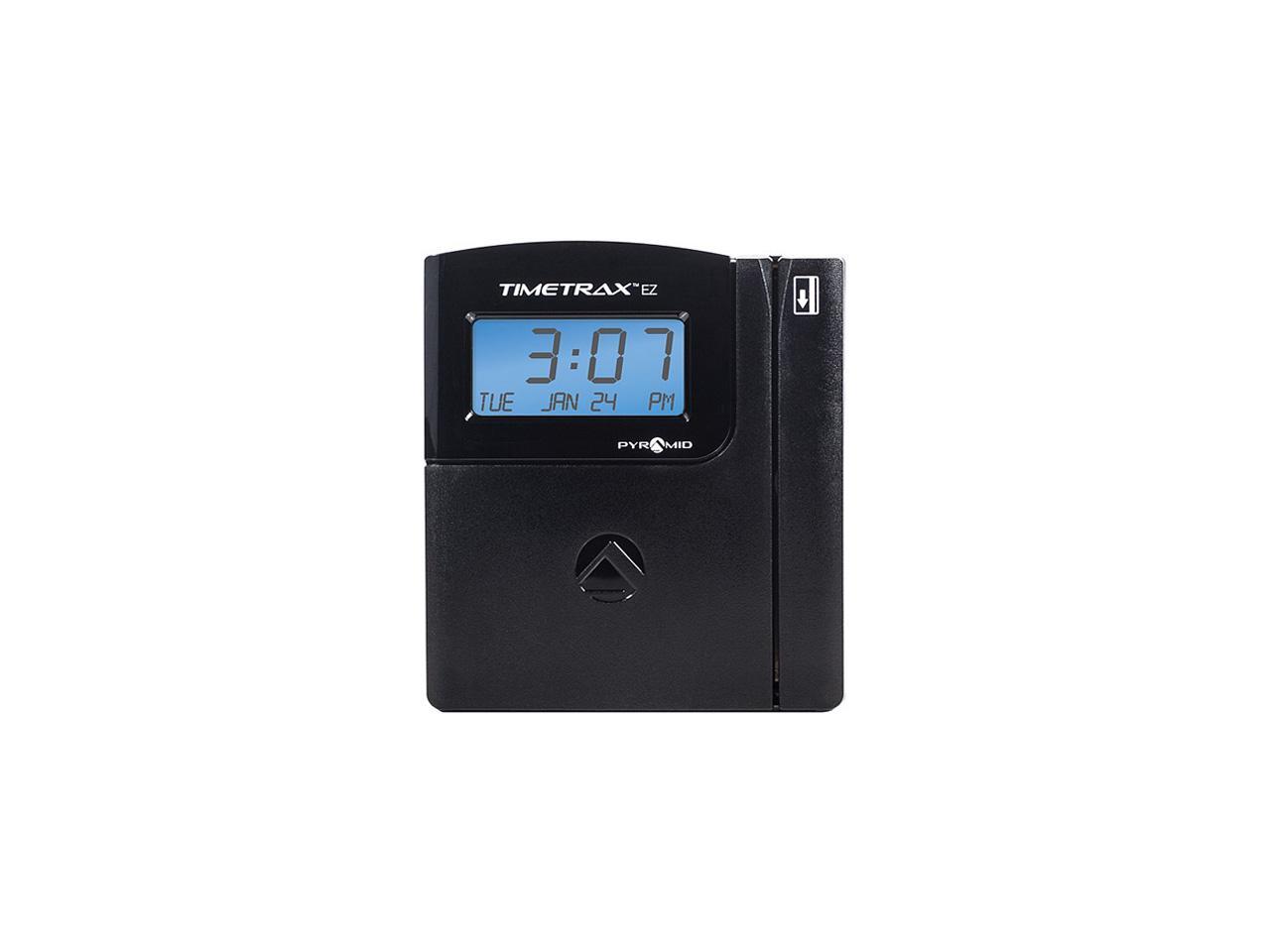 Pyramid Time Trax EZ Ethernet Time and Attendance System, 5 7/10 x 5 x ...