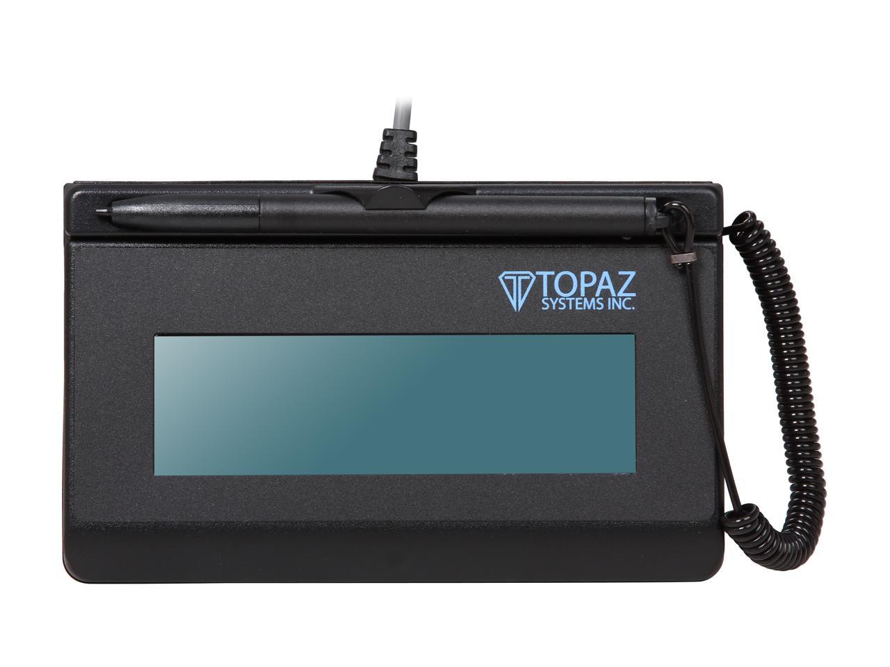 Topaz SigLite LCD 1x5 T-LBK460 Series HID-USB Backlit T-LBK460SE-HSB-R ...