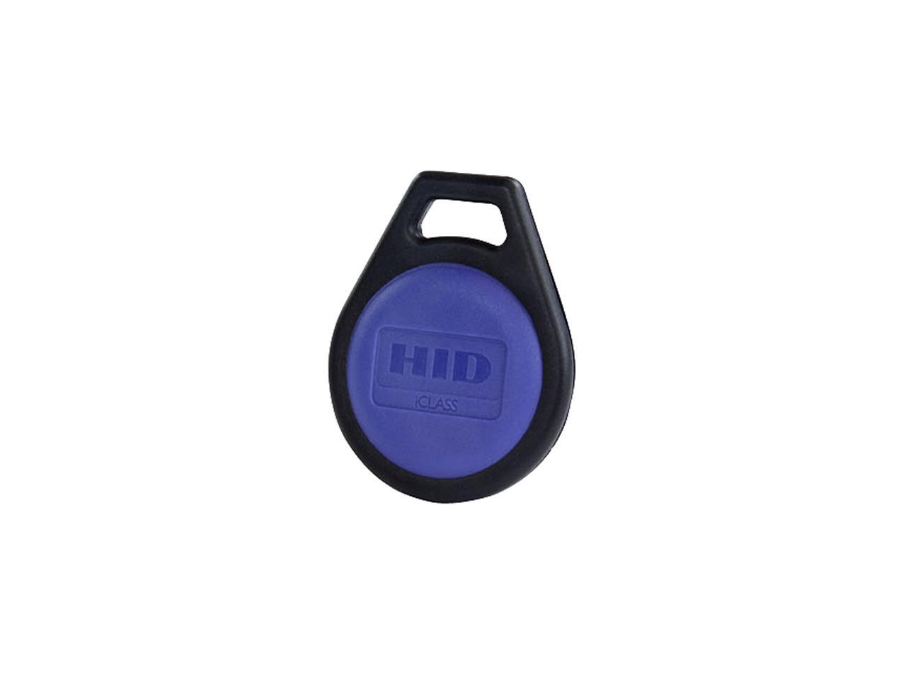 HID Global 2050CNNNN iCLASS Key Fob, Black with Blue Insert Newegg.ca